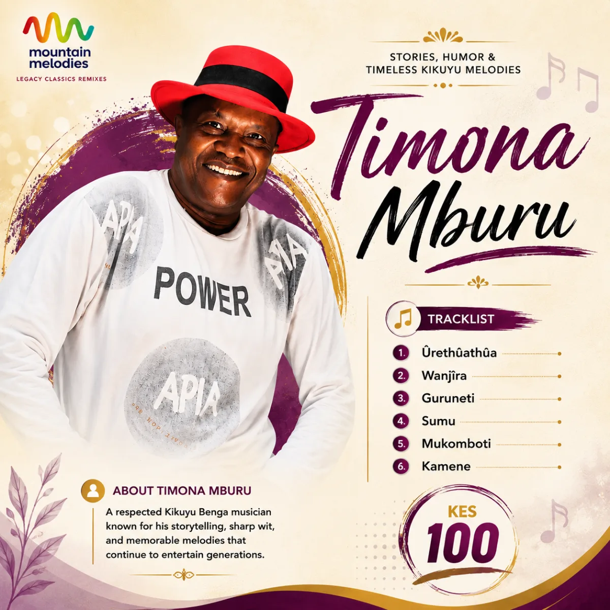 Timona Mburu release artwork